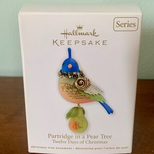 Hallmark Partridge in a Pear Tree Ornament 2011